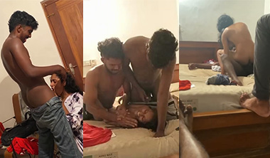 Marathi Girl Deep Blowjob – Painful Threesome Sex